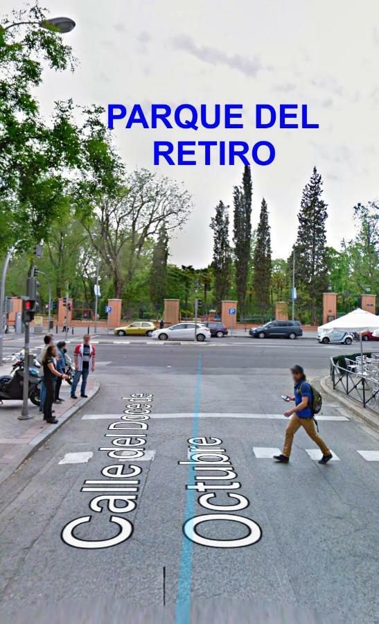Ferienwohnung Exclusivo Y Luminoso Piso En El Parque Del Retiro Madrid Exterior foto